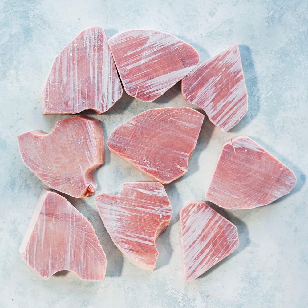 Buy Wild Bluefin Tuna Steaks Bulk Buy 2kg Next Day Delivery The