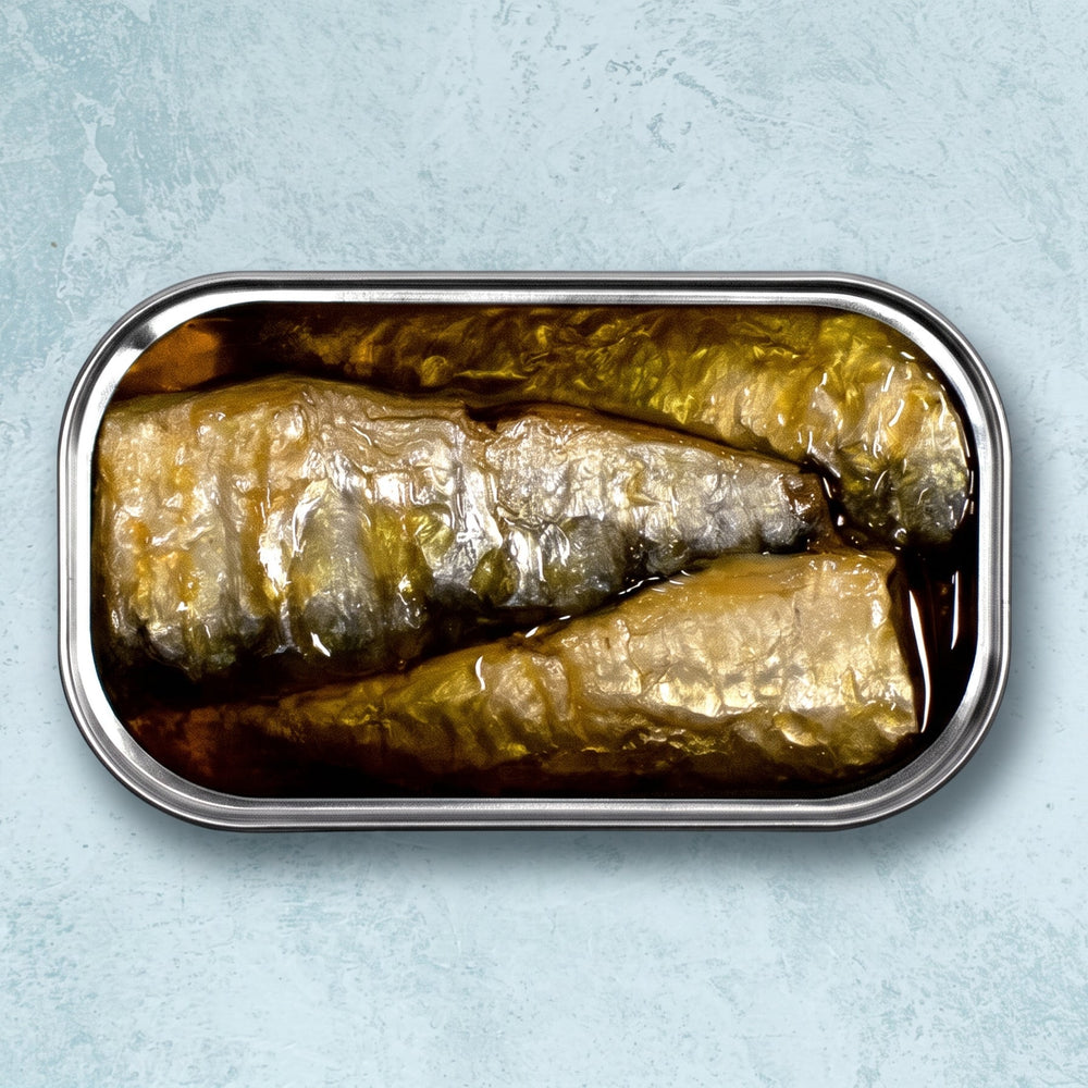 José Gourmet smoked sardines in extra virgin olive oil, 120g tin