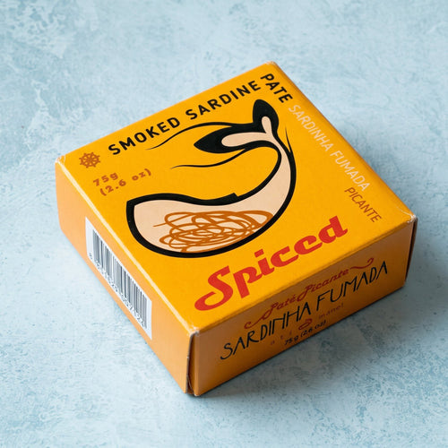 Ati Manel spiced smoked sardine pâté, 75g tin