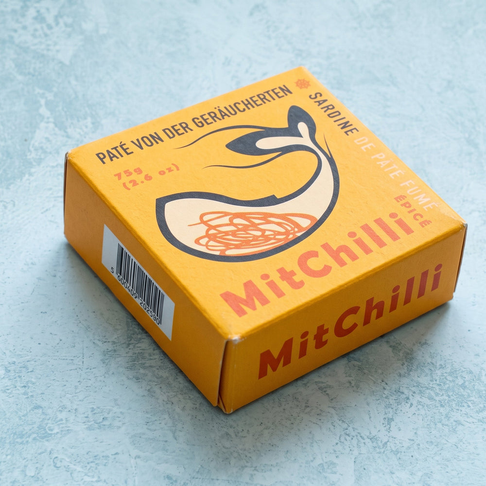 Ati Manel spiced smoked sardine pâté, 75g tin