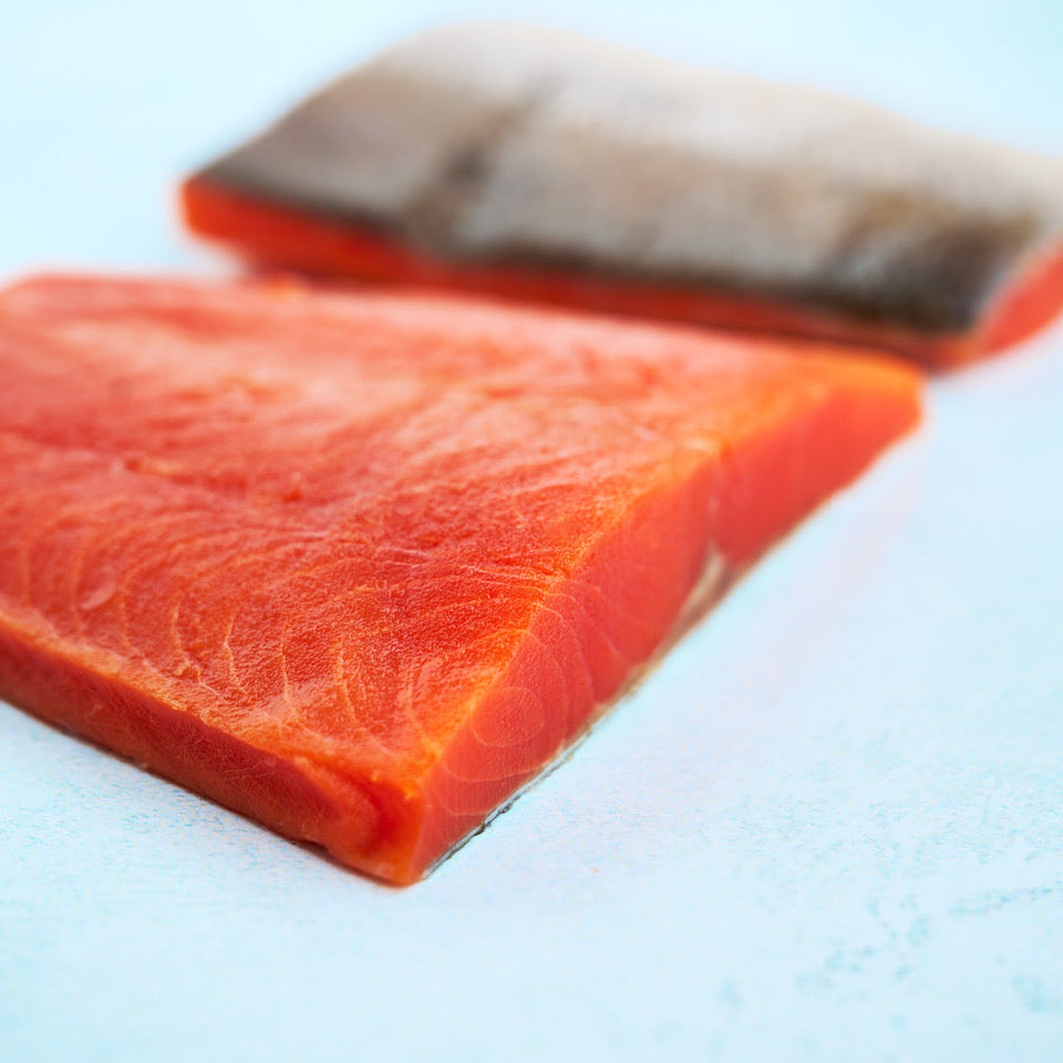 Wild Sockeye Salmon Fillet Portions