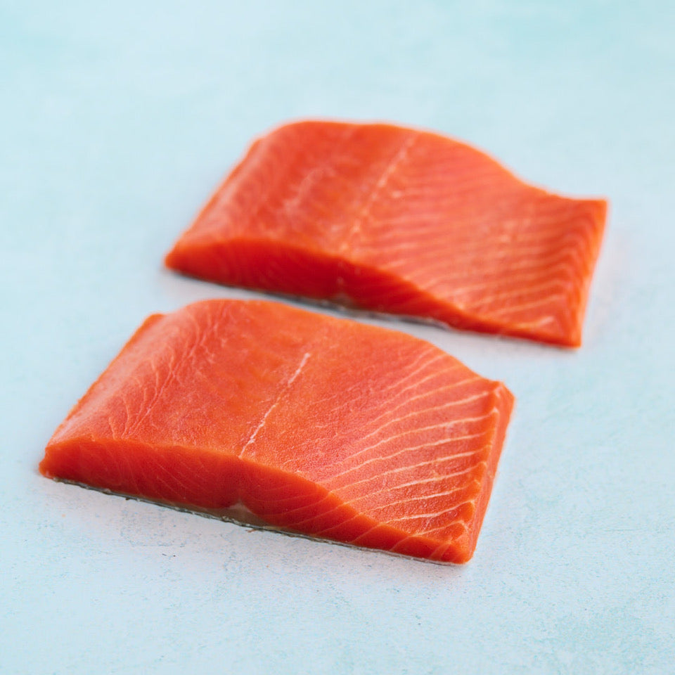 Wild Sockeye Salmon Fillet Steaks