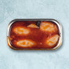 José Gourmet spiced calamari in ragout sauce, 120g tin