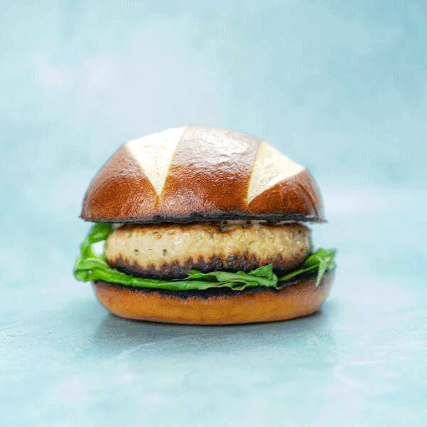 Burger with extra tuna