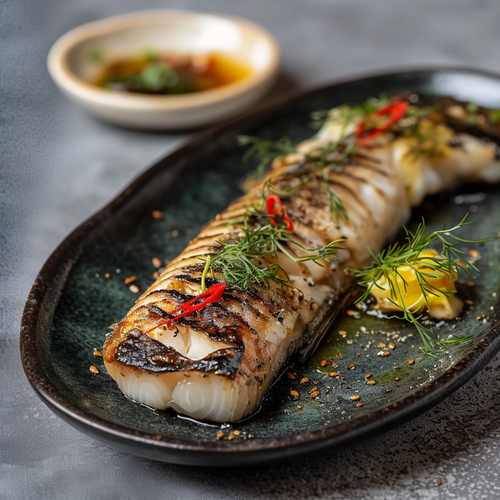 Whole Headless Wild Black Cod (Sablefish)