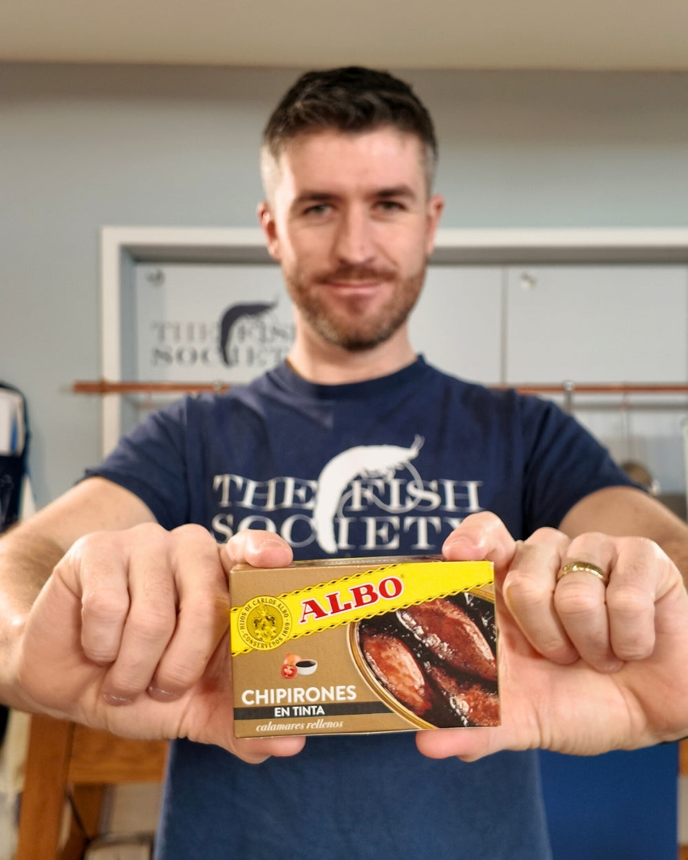 Chipirones - Tinned Stuffed Squid in Ink