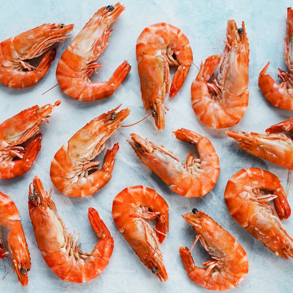 Delicious Crevette Prawns Skagen On Toasted Brioche Recipe – The Fish ...