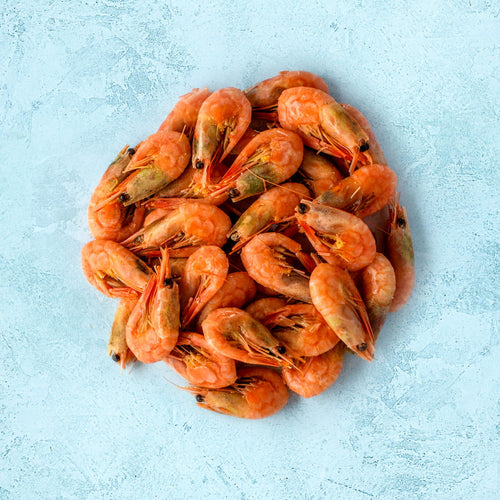 Whole Cooked Wild Atlantic Prawns