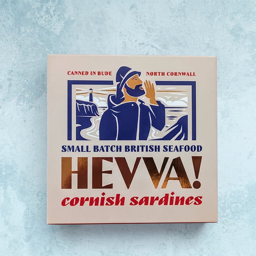 Cornish Sardines in Rapeseed oil - Hevva tin