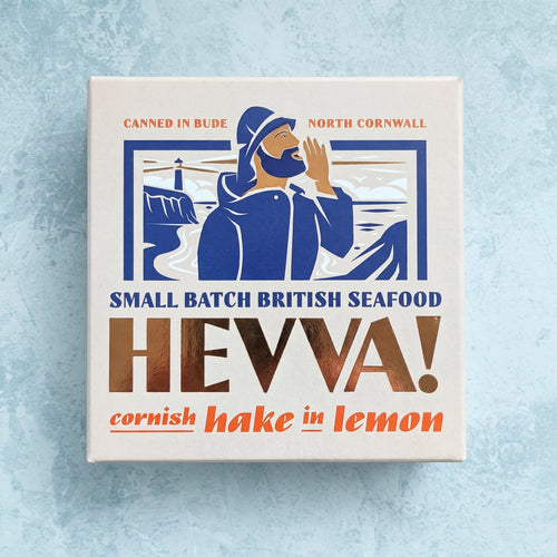 Cornish Hake in Lemon - Hevva tin