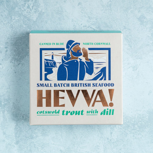 Cotswold Rainbow Trout With Dill In Rapeseed oil - Hevva tin