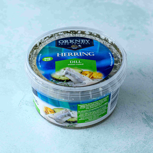 Marinated herring fillets