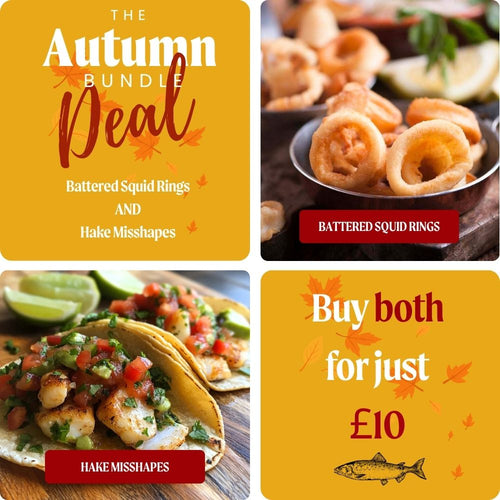 Battered Squid Rings and Hake Misshapes £10 BUNDLE DEAL