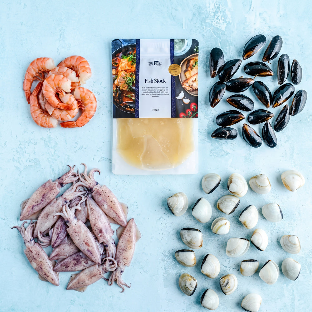 Paella Seafood Box - Serves 4-6 - The Fish Society