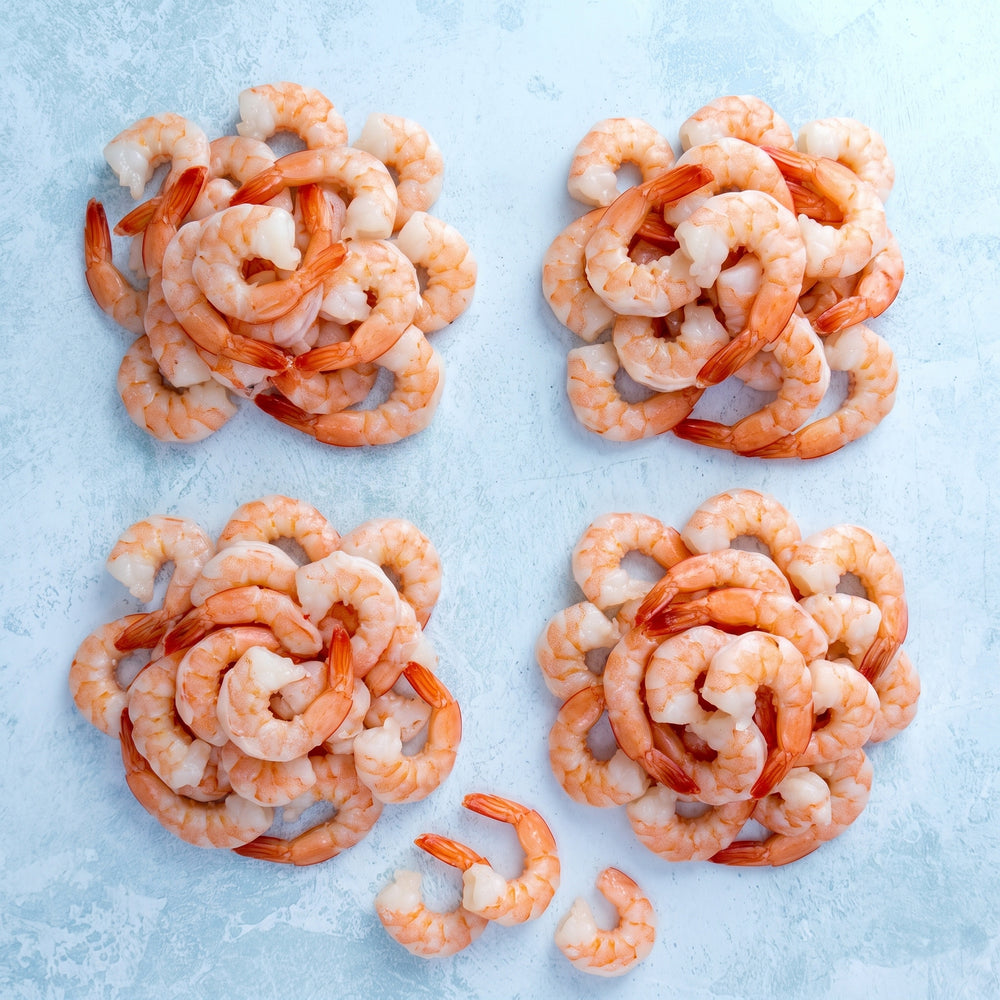 Peeled King Prawns - Cooked 4 Pack Bundle - The Fish Society