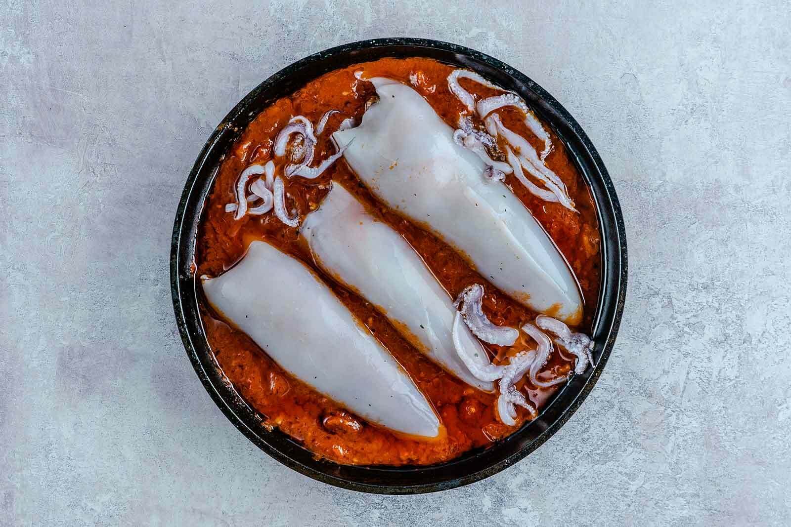 stuffed squid recipe