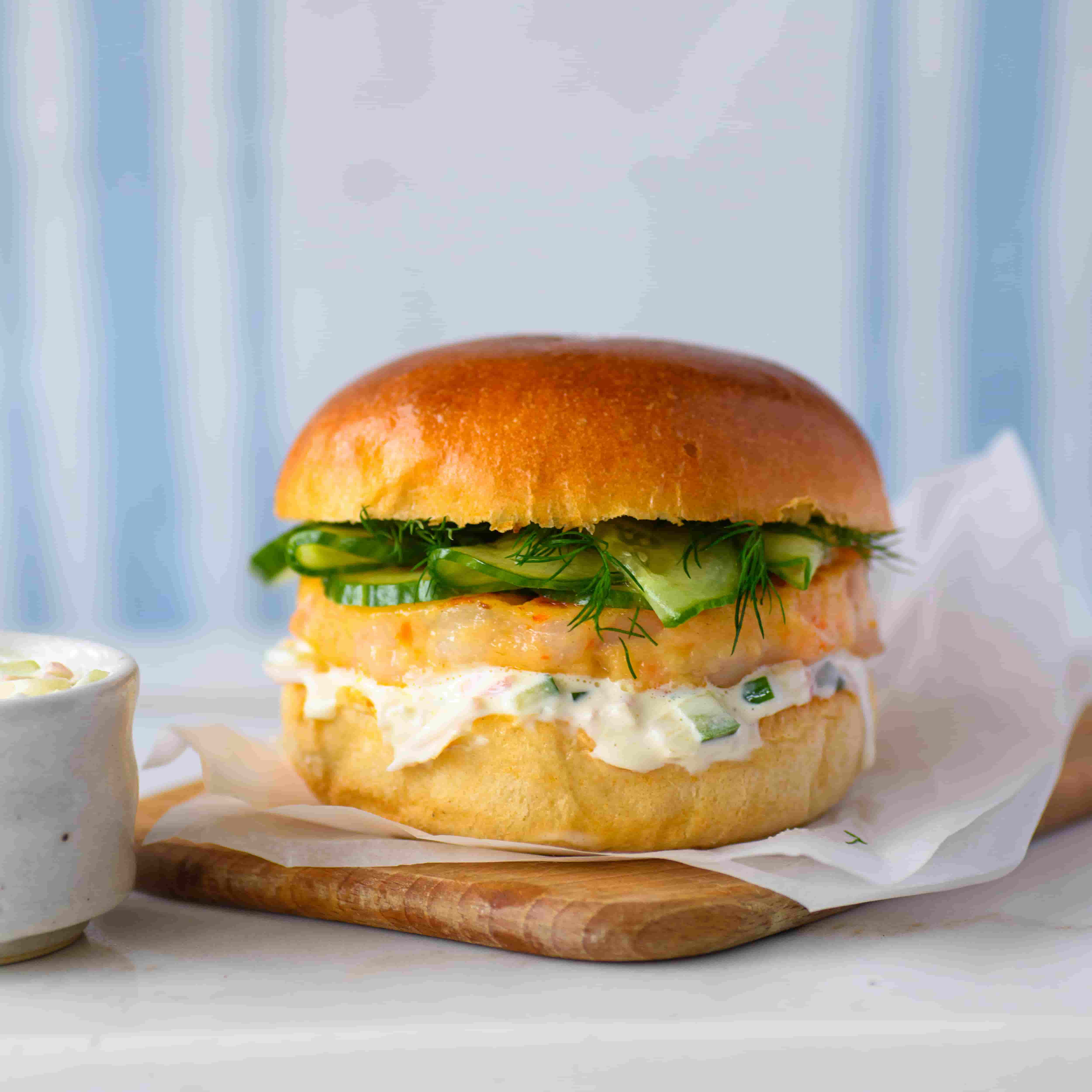 Prawn Burgers