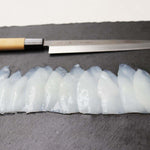 Ika - sliced squid sashimi