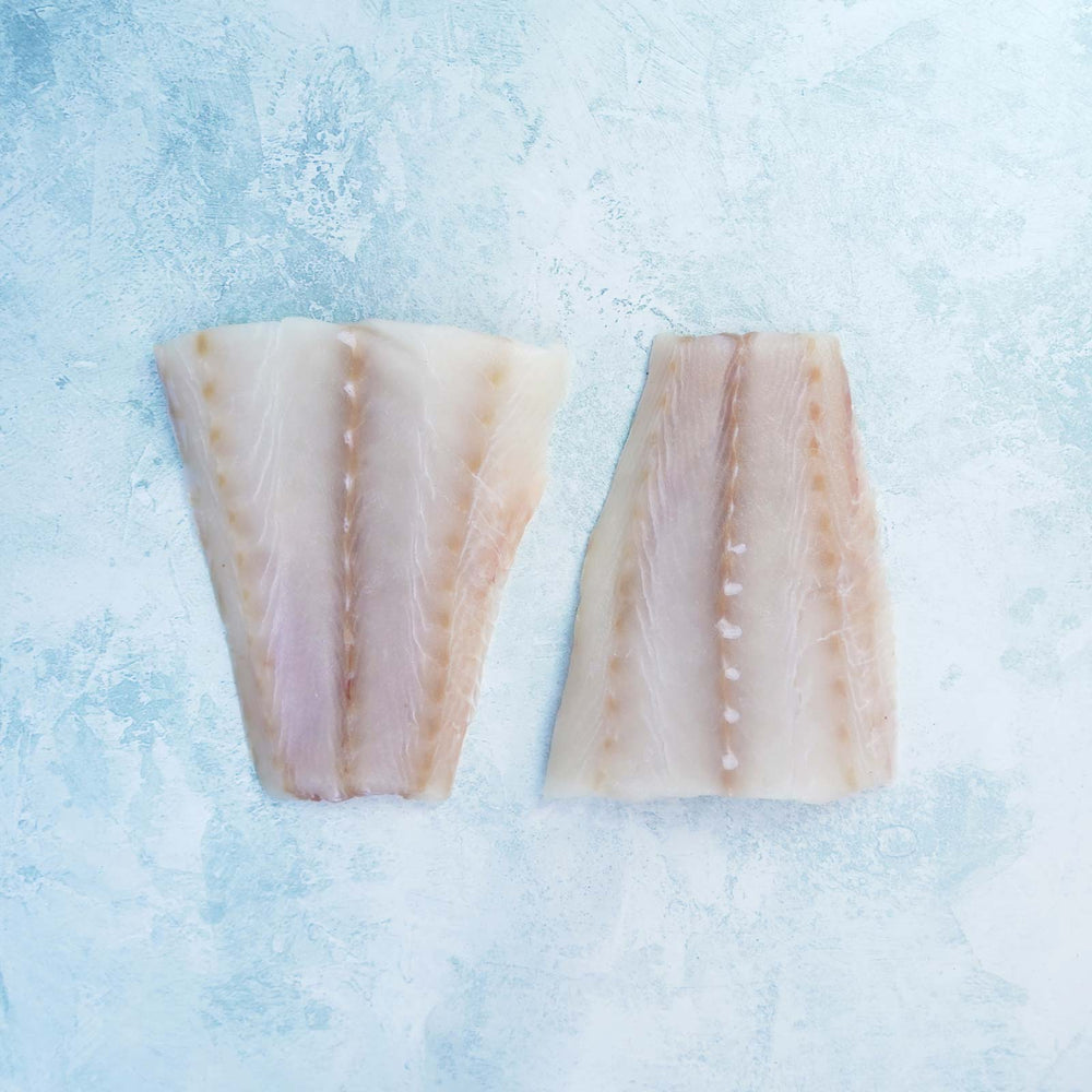 Wild Atlantic Skinless Cod Fillet Portions