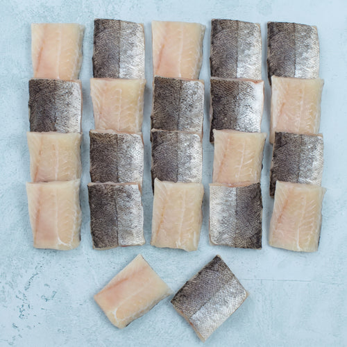 Wild British Coley Fillet Steaks - Bundle (10 packs, 20 steaks) - The Fish Society